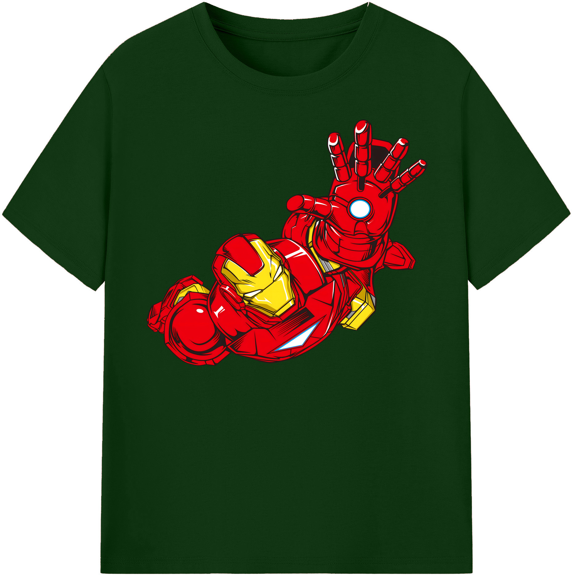 （画像用） アベンジャーズ The Avengers 綿100％半袖Tシャツ（フロントプリント）